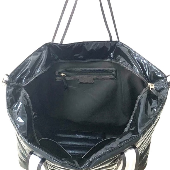 Black Puffer Tote - Picture 2 of 4